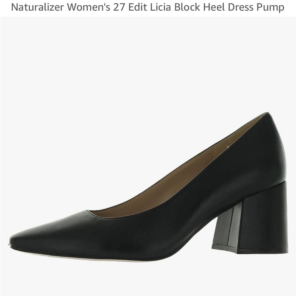 Naturalizer Women’s 27 Edit Licia Block Heel Dress Pumps size 7M